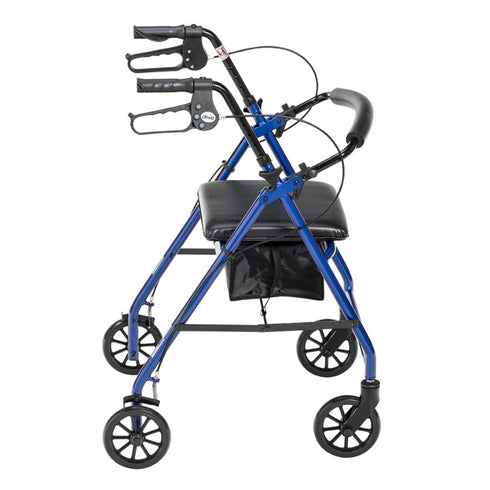 Aluminum Rollator, 6" Casters