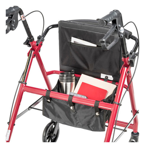 Aluminum Rollator, 6" Casters