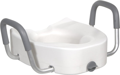Premium plastic raised Elongated toilet seat