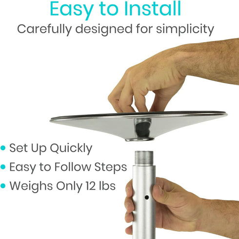 Floor to Ceiling Grab Bar