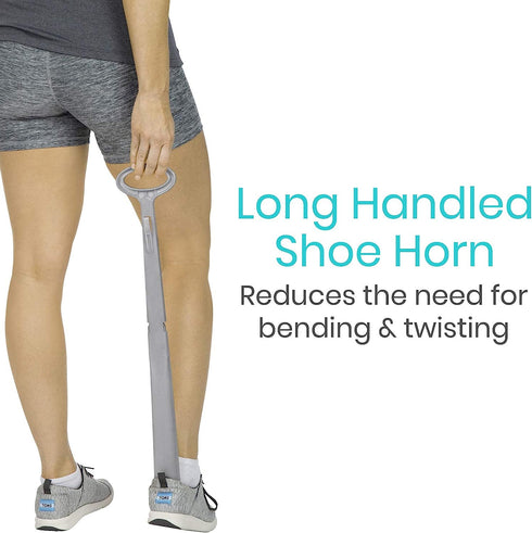 23" Shoe Horn with Sock Remover