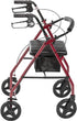 Aluminum Rollator Walker, 7.5" Casters
