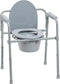 Folding Steel Commode
