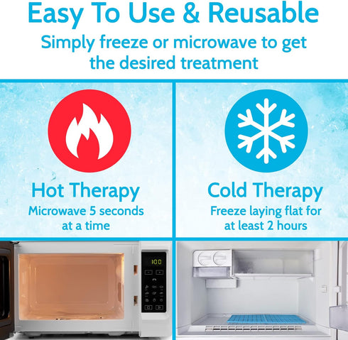 Dual Strap Ankle Hot and Cold Pack