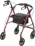 Aluminum Rollator Walker, 7.5" Casters