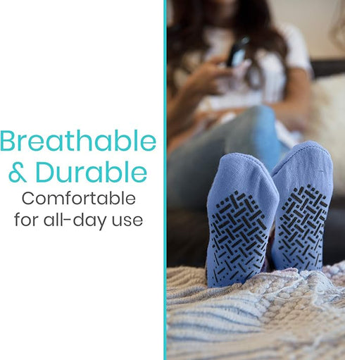 Non Slip Socks (blue)