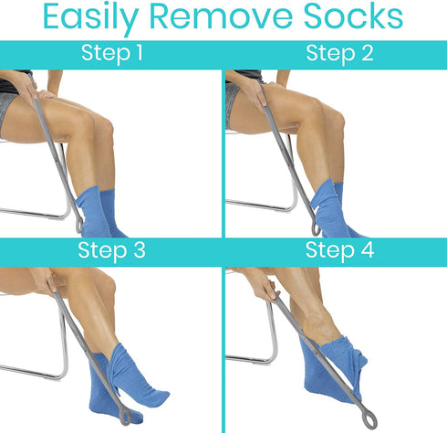 23" Shoe Horn with Sock Remover