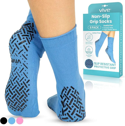 Non Slip Socks (blue)