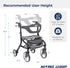 Nitro Sprint Rollator Tall