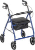 Aluminum Rollator Walker, 7.5" Casters
