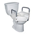 Raised Toilet Seat with Removable Arms