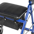 Aluminum Rollator Walker, 7.5" Casters