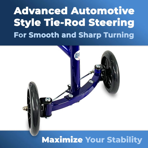 KneeRover Deluxe Knee Cycle Steerable Knee Walker