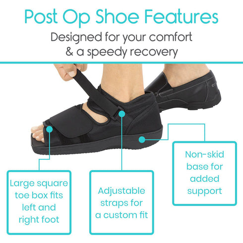 Post Op Shoe Open Toe