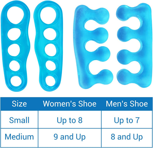 Toe Stretchers - Silicone Gel Separators