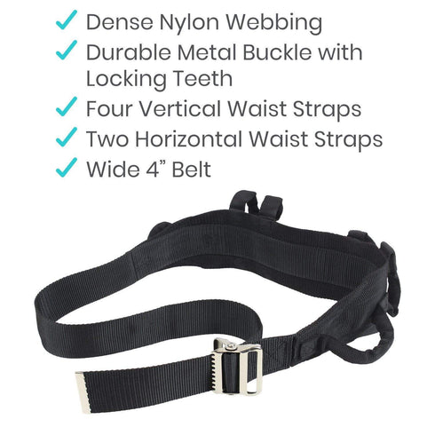 Transfer Belt with Handles (Gait Belt)