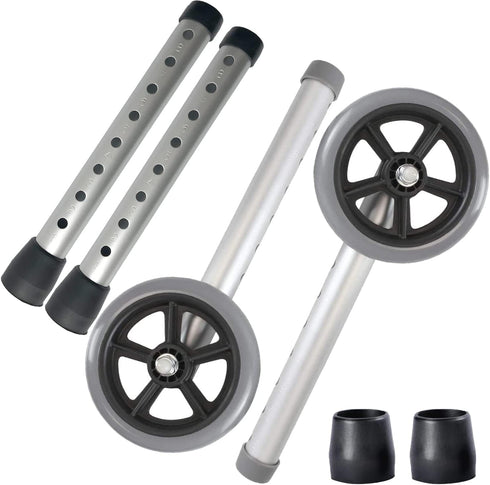 Universal Walker Wheels Replacement Kit