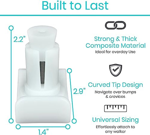 Walker Ski Glide Covers