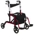 Wheelchair Rollator (Red)
