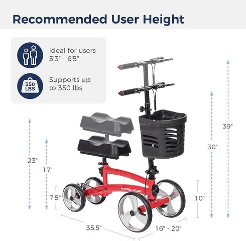 Nitro Glide Knee Walker