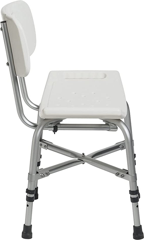 Deluxe Bariatric Shower Chair with Cross-Frame Brace