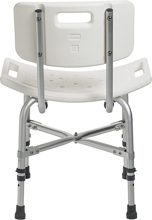 Deluxe Bariatric Shower Chair with Cross-Frame Brace