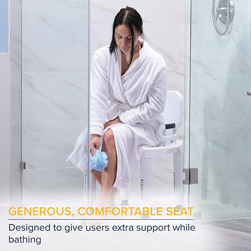 Shower Chair with Back and Arms