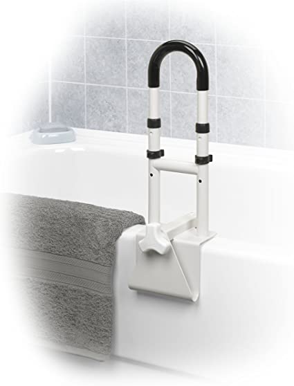 Adjustable Clamp-On Tub Rail