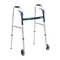 Trigger Release Folding Walker with 5" Wheels